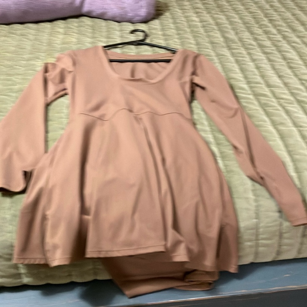 One piece athletic dress